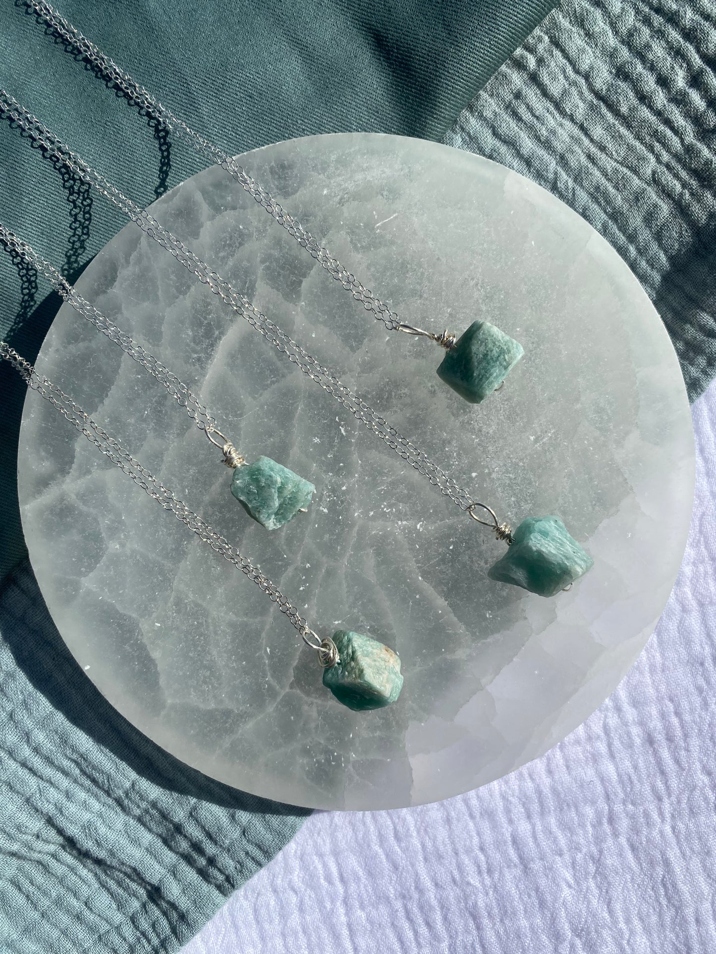 Allure Amazonite Pendant