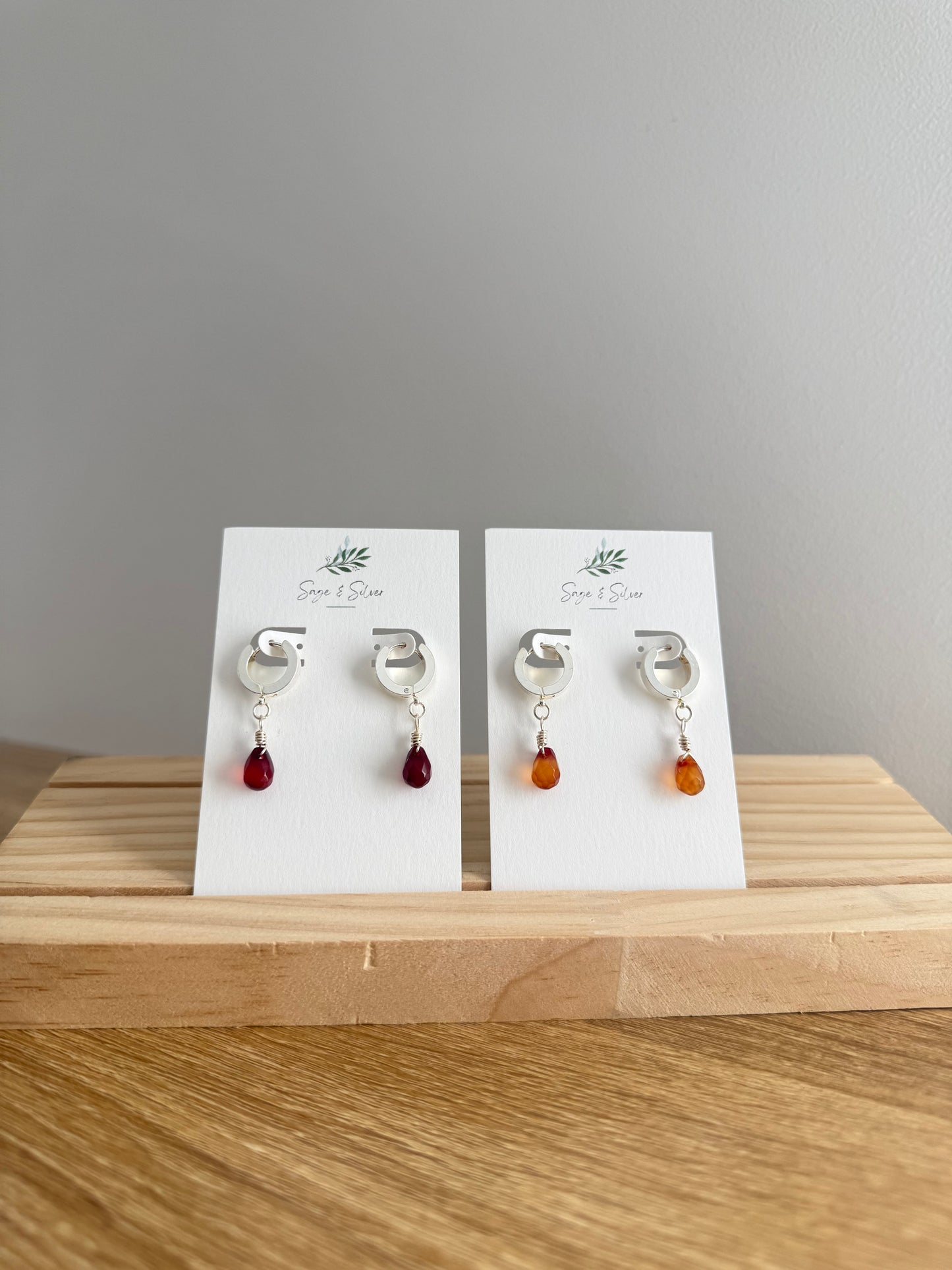 Cleo Earring - Carnelian