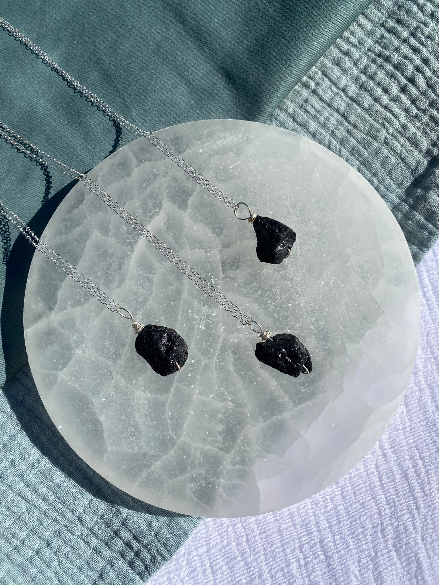 Allure Black Tourmaline Pendant