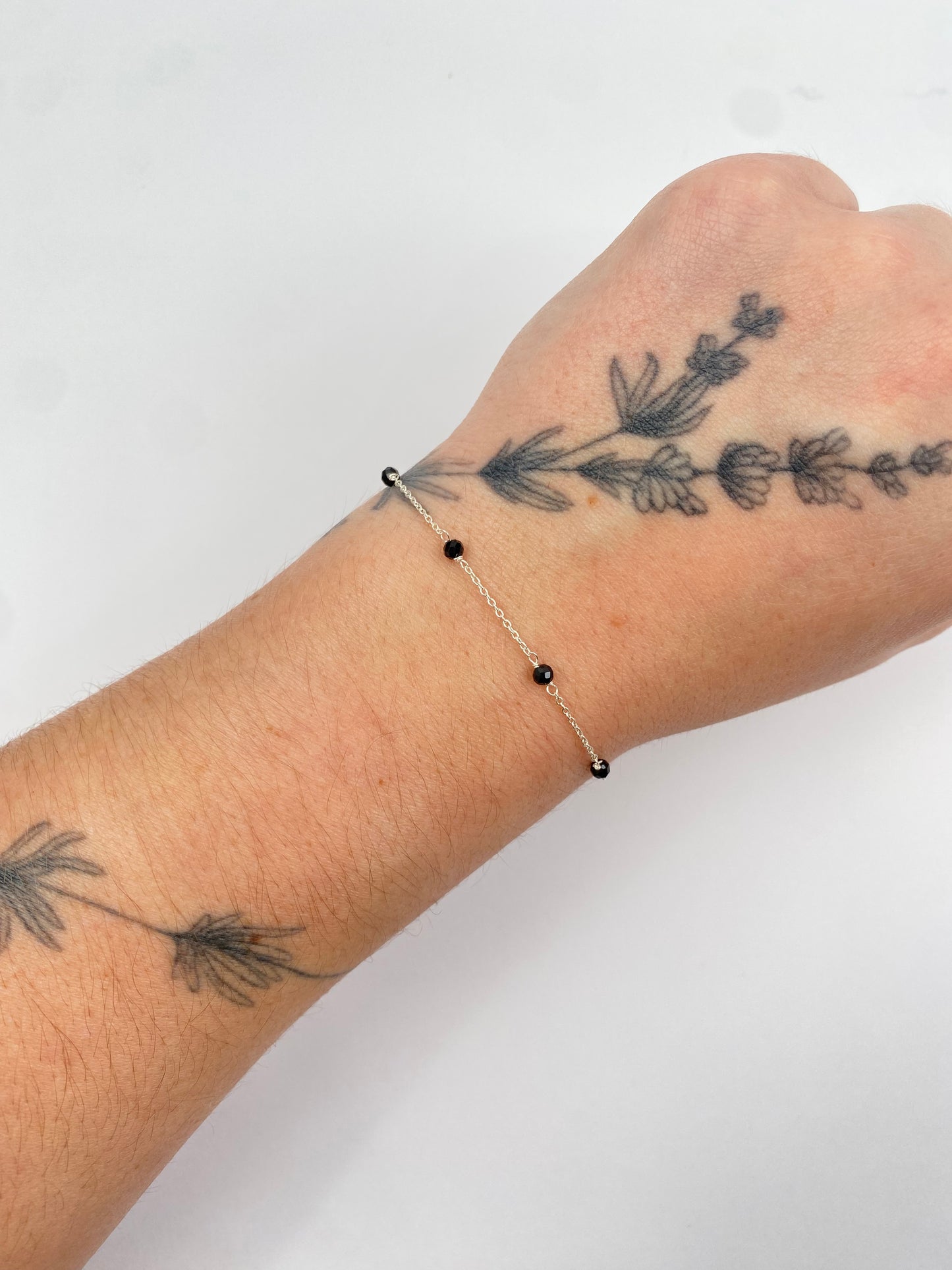 Eden Bracelet - Black Spinel