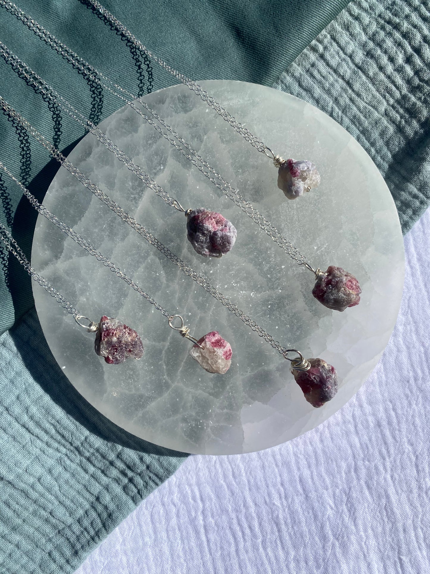 Allure Pink Tourmaline Pendant