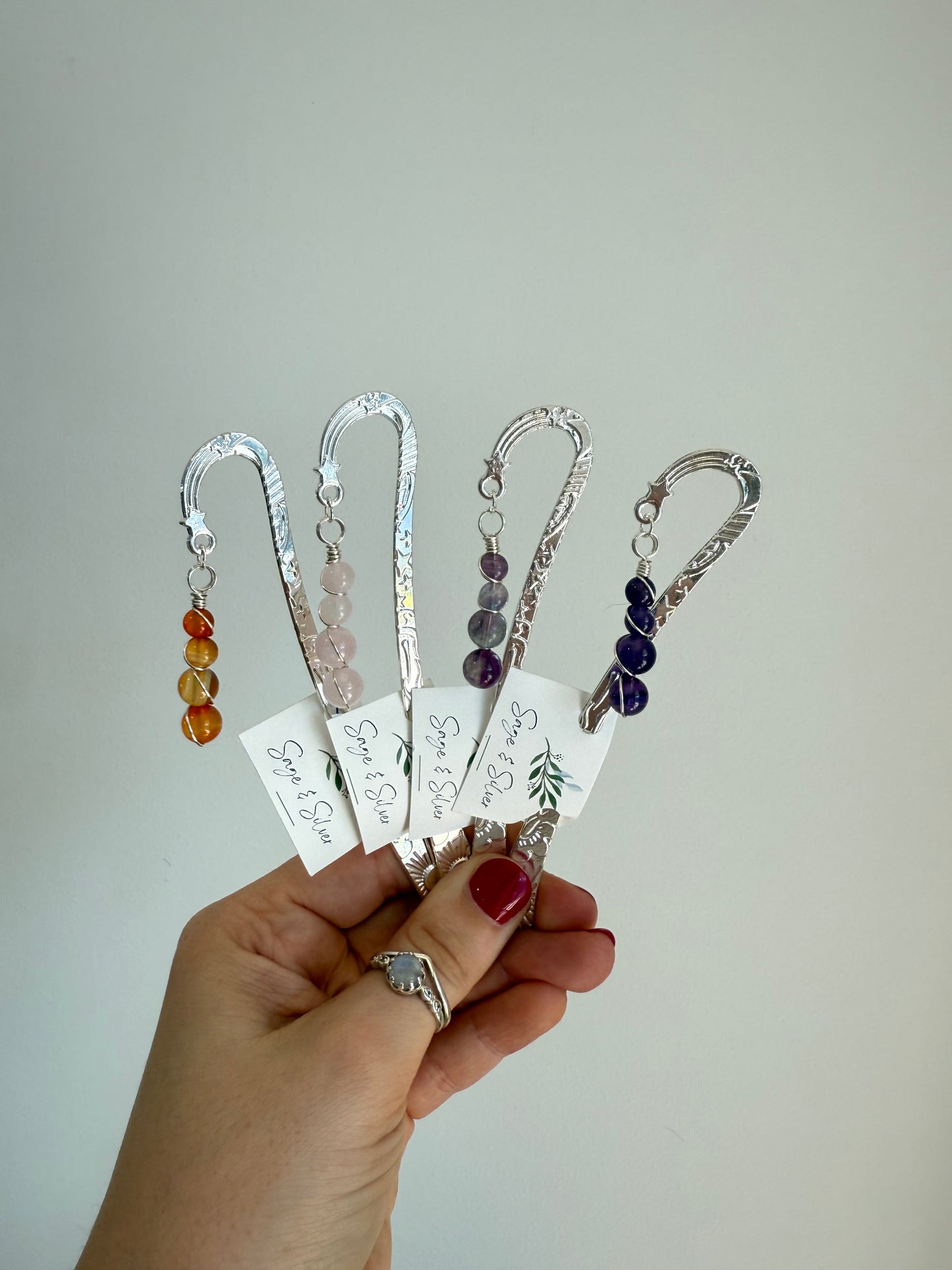 Celestial Bookmark - Amethyst