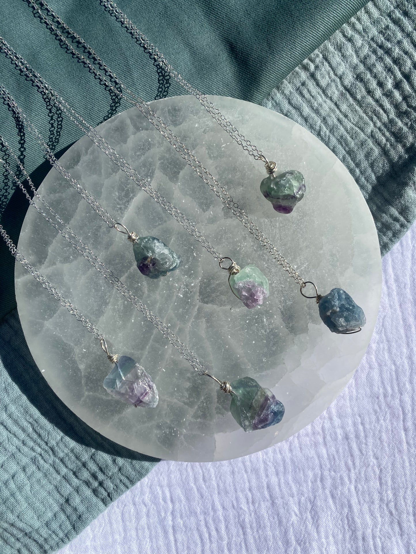Allure Fluorite Pendant
