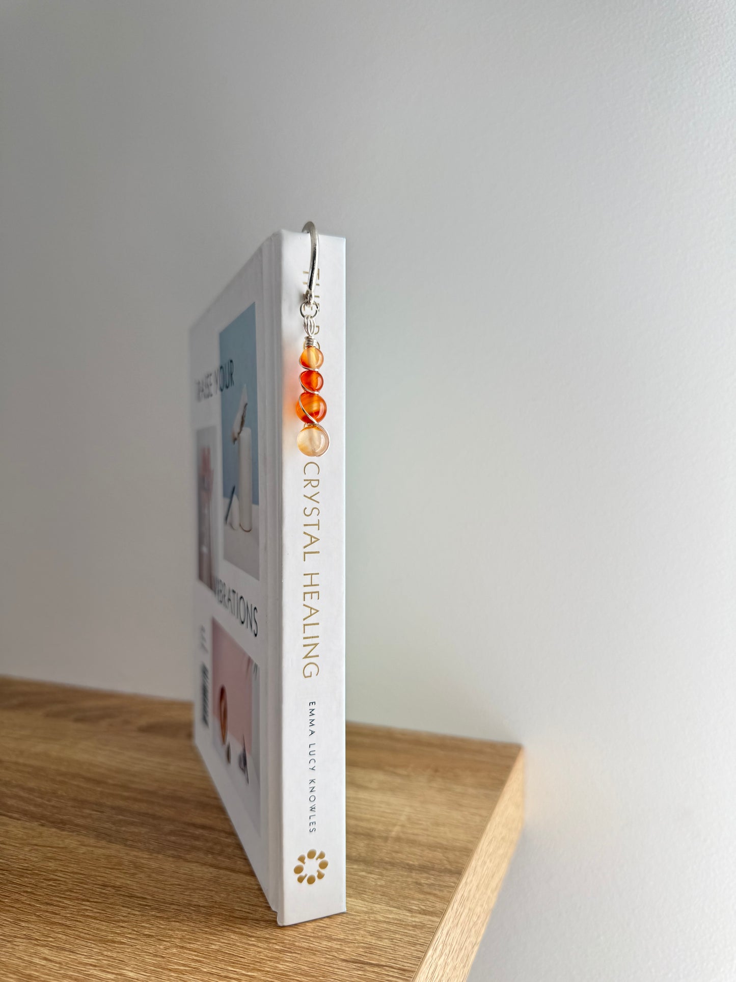 Flower Bookmark - Carnelian