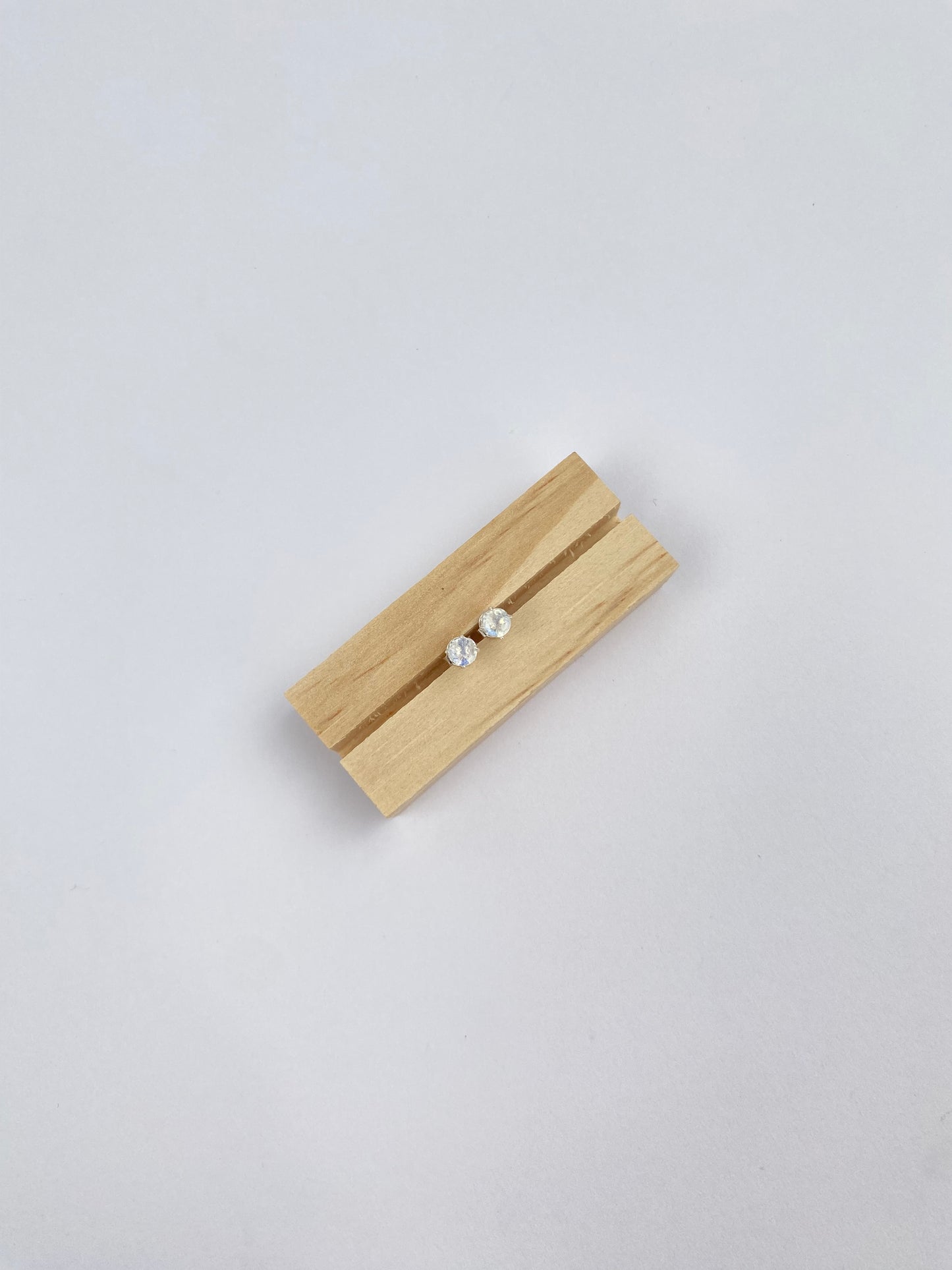 Petra Studs - Moonstone