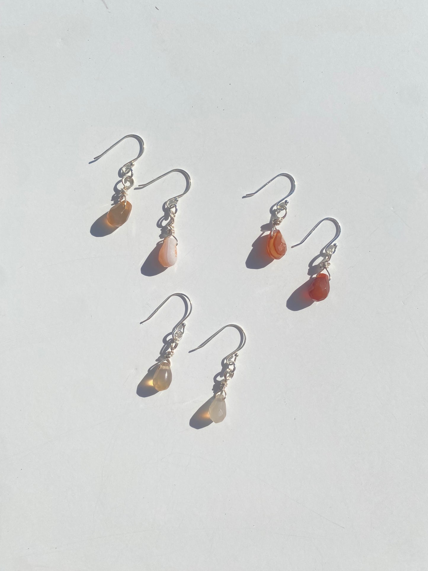 Grace Earring in Carnelian