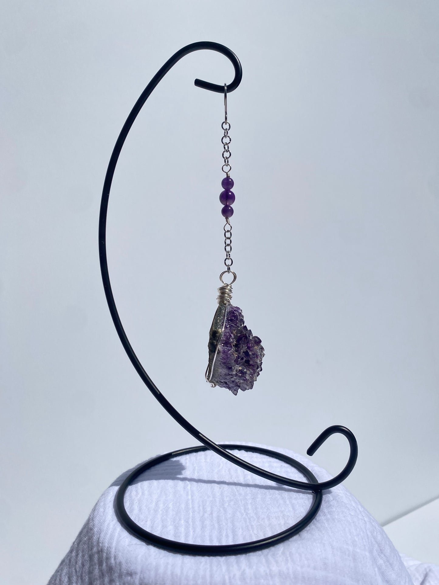 Amethyst Wrapped Cluster