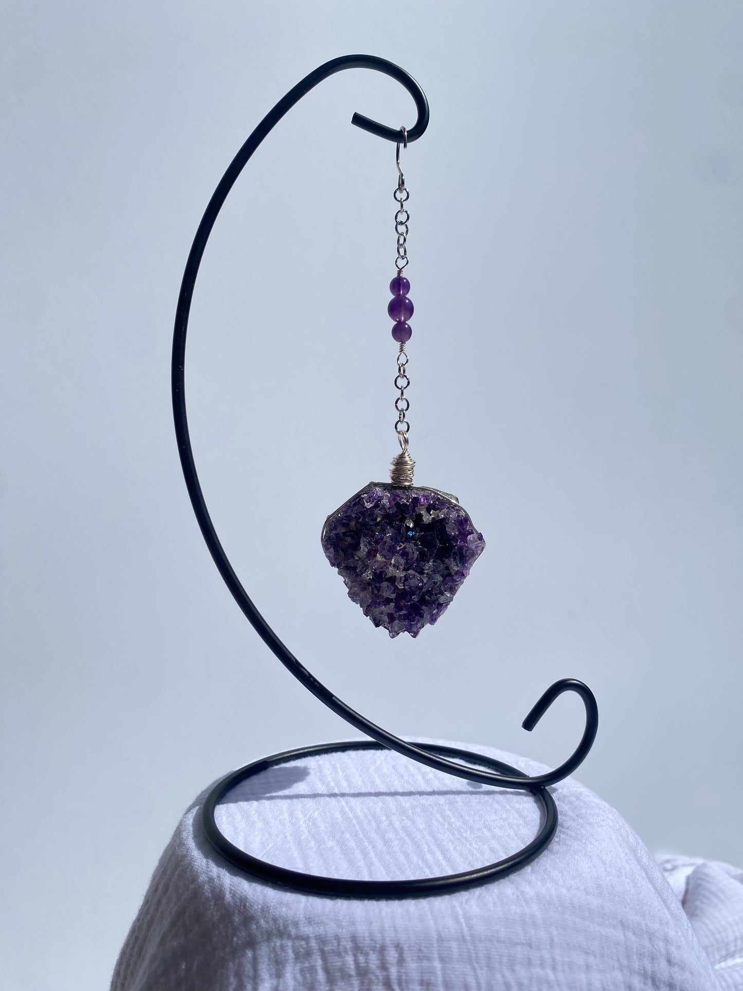 Amethyst Wrapped Cluster
