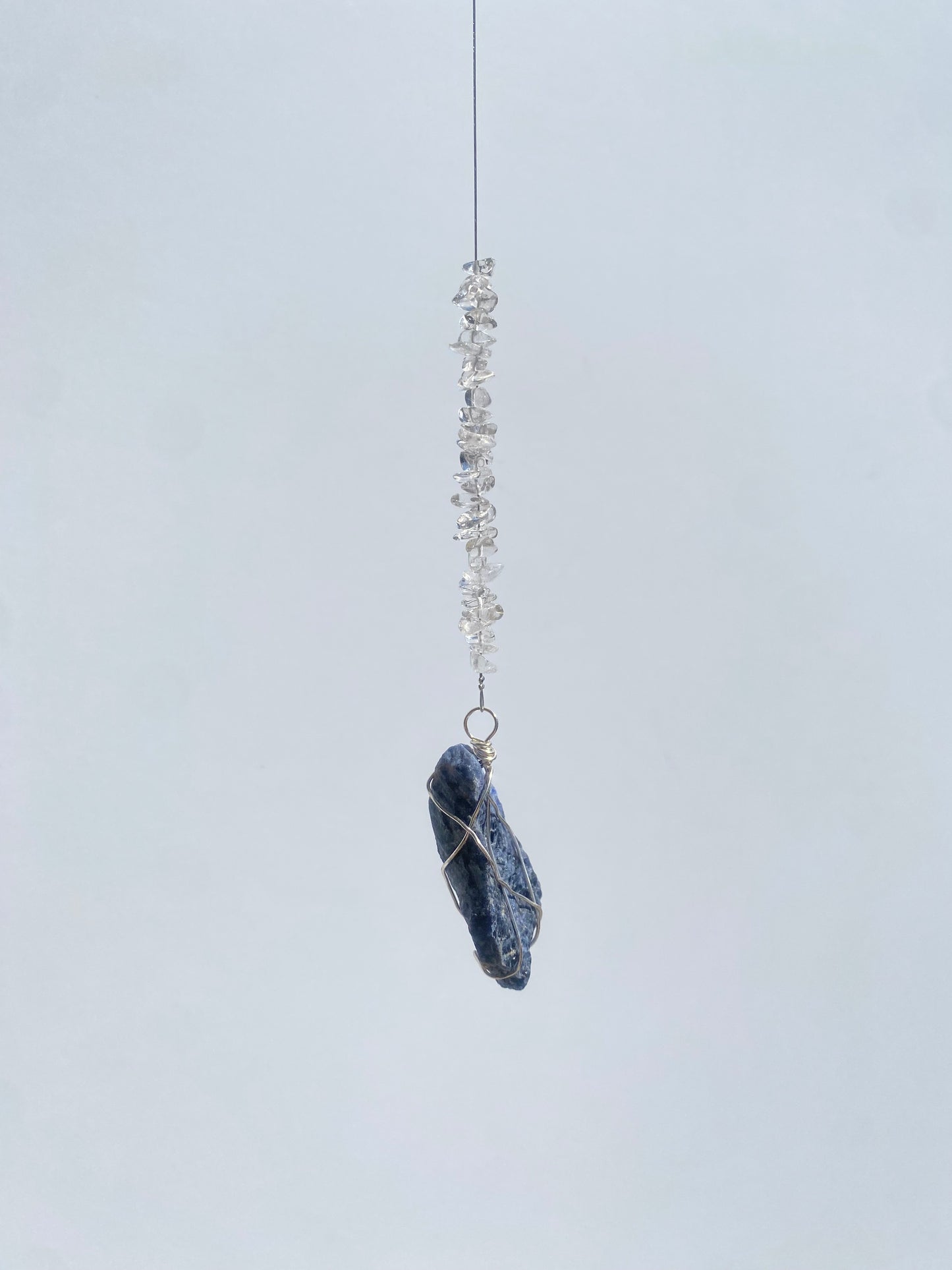 Sodalite Wrapped Hanger