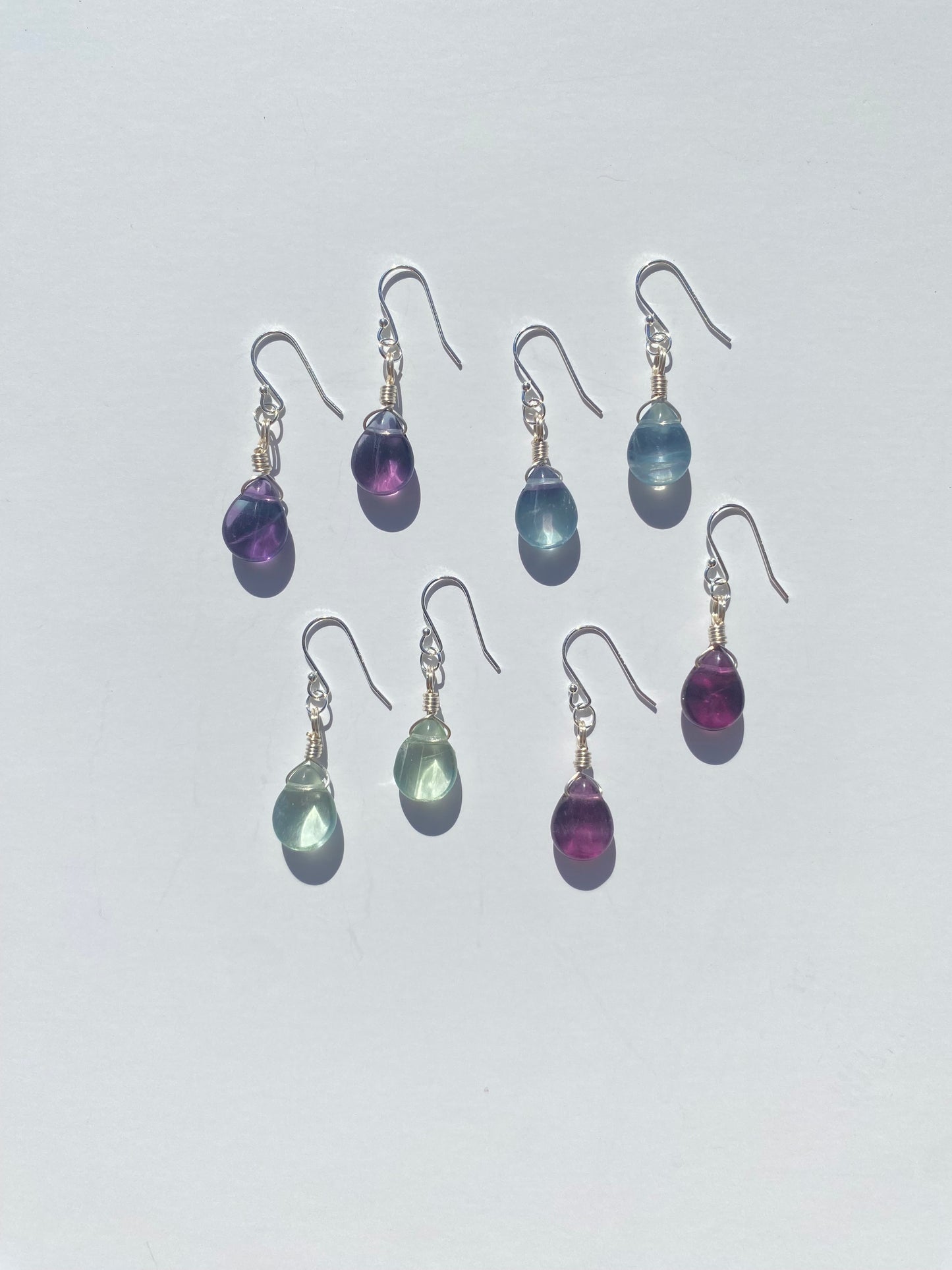 Grace Earring in Fluorite