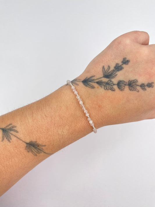 Ethereal Bracelet - Rose Quartz