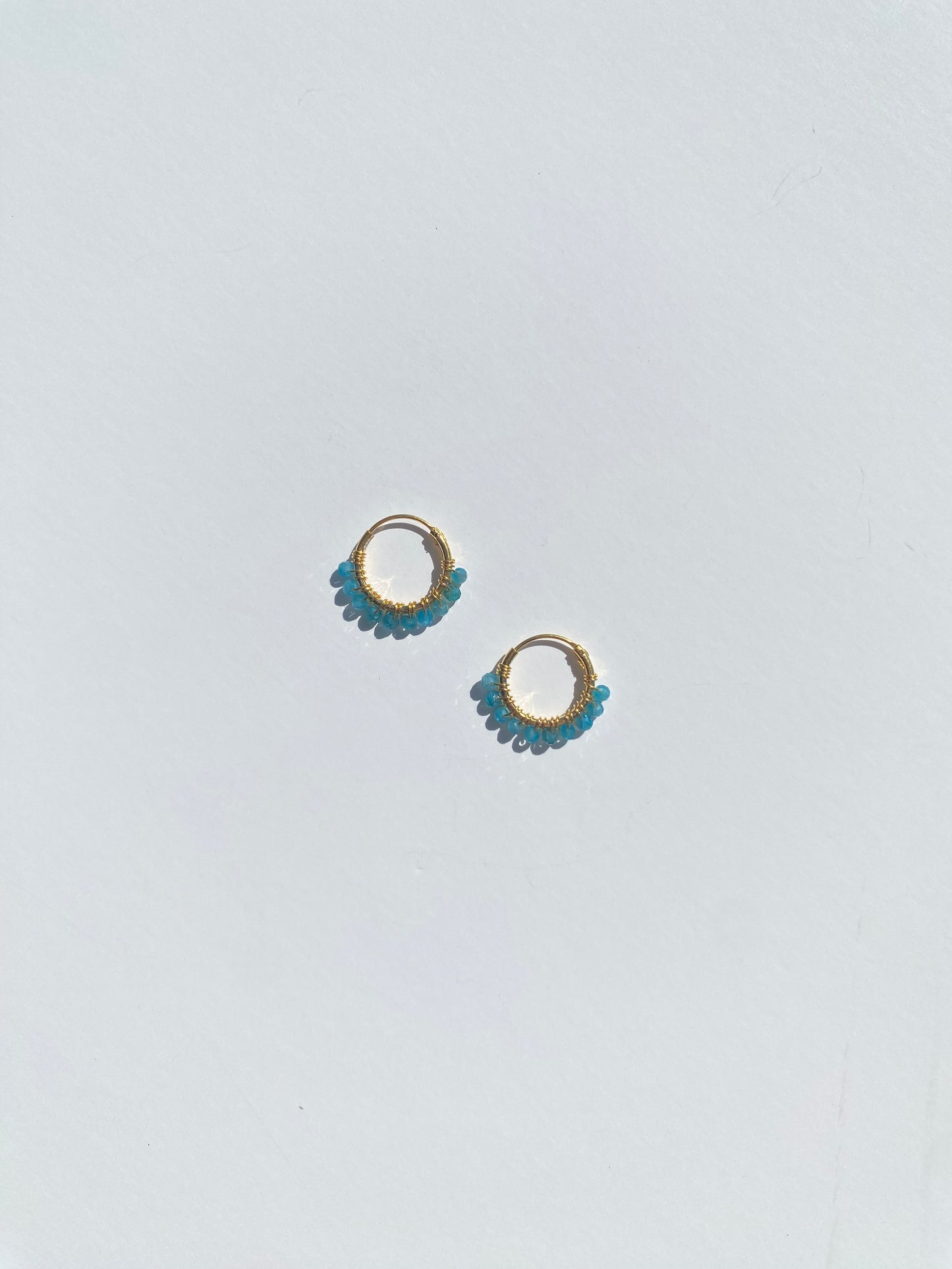 Alina Earring Gold - Apatite