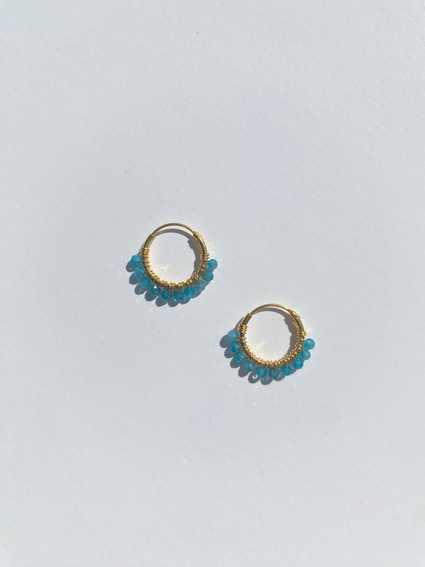 Alina Earring Gold - Apatite
