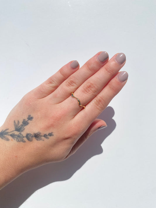 Cascade Ring Gold