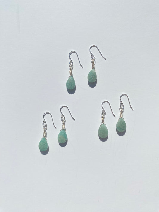 Grace Earring in Amazonite