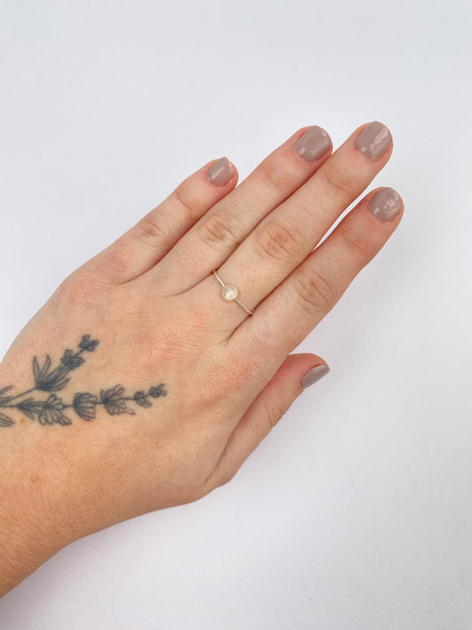 Aurora Ring - Moonstone