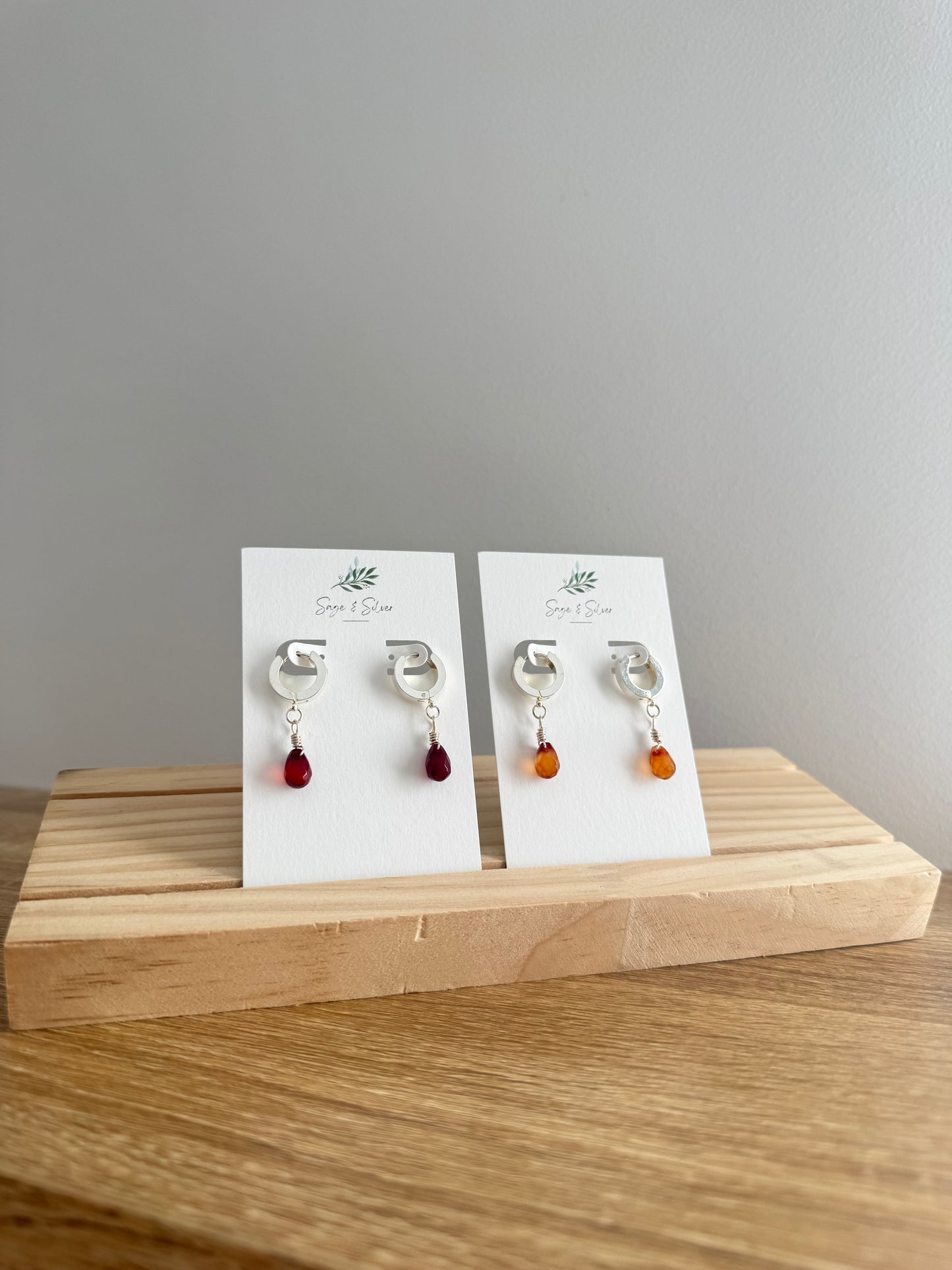 Cleo Earring - Carnelian