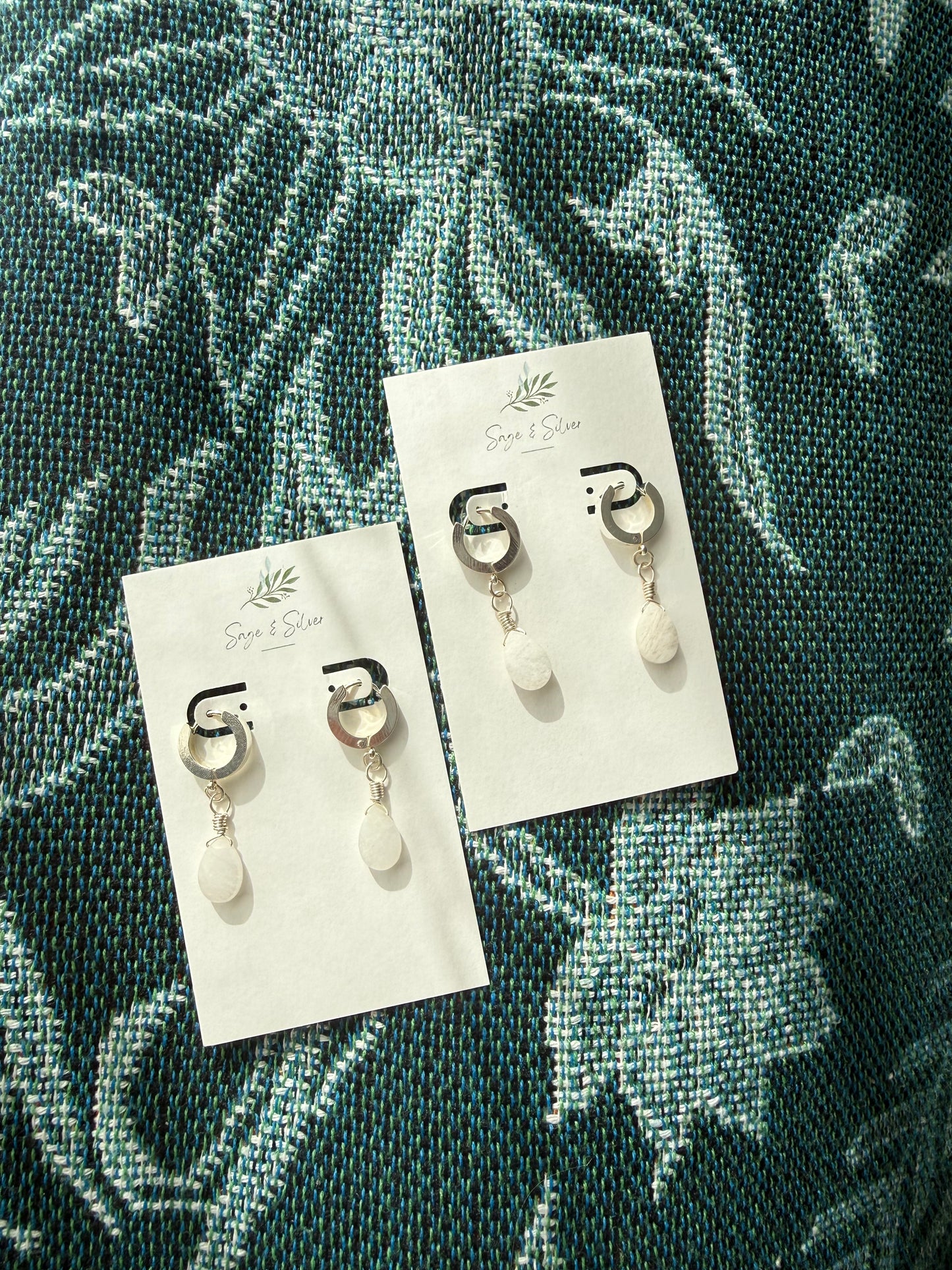 Cleo Earrings - Moonstone