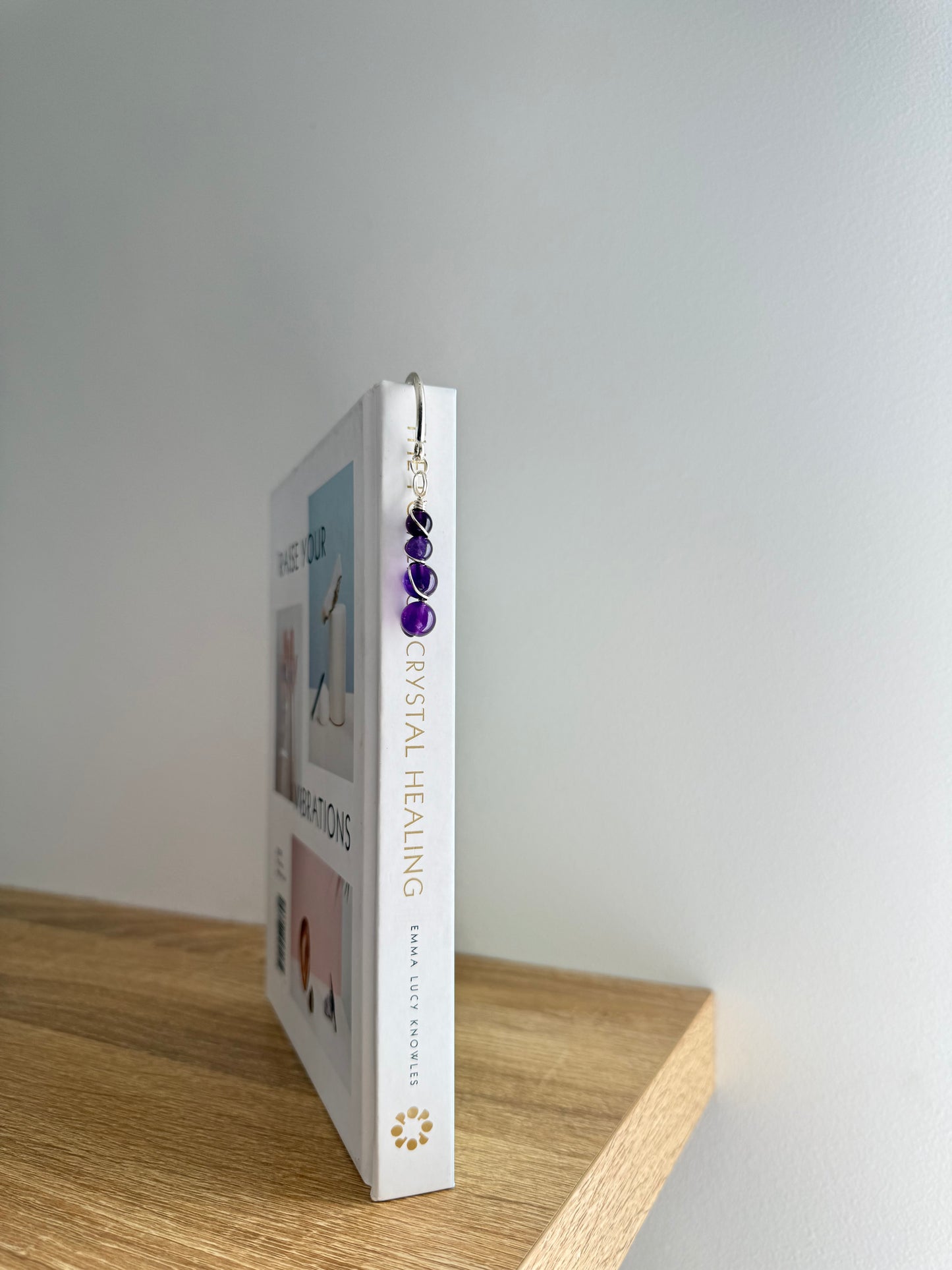 Flower Bookmark - Amethyst
