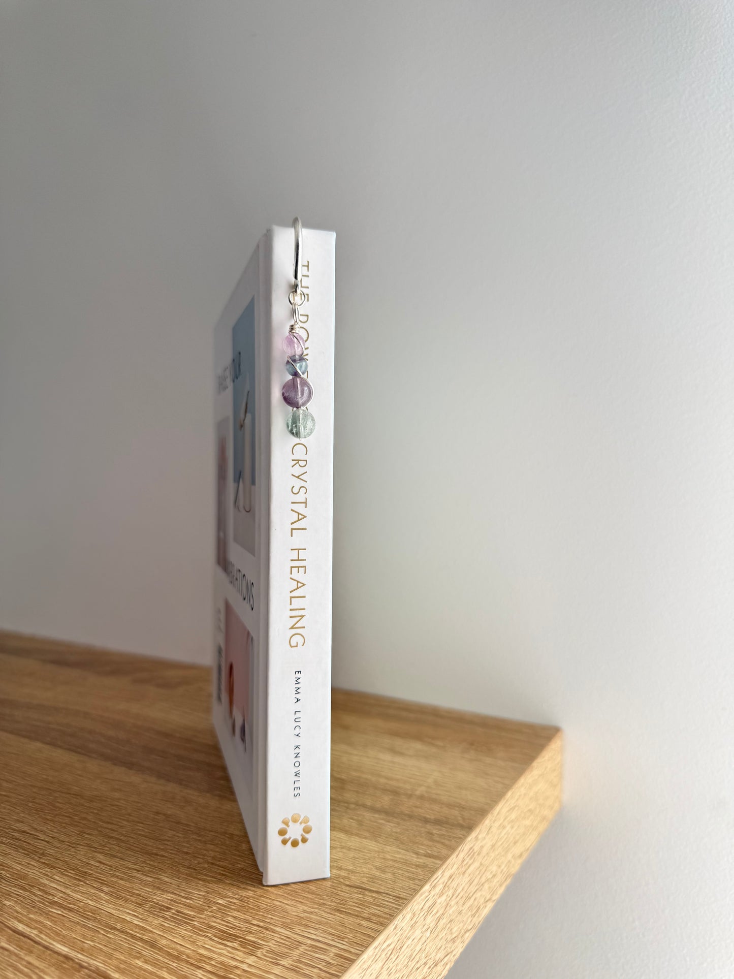 Flower Bookmark - Fluorite