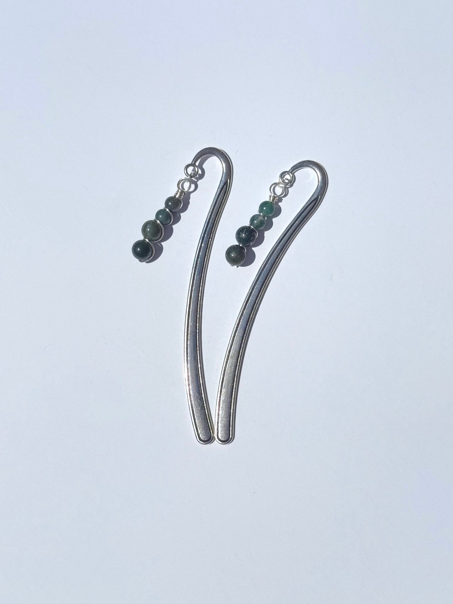 Moss Agate Bookmark