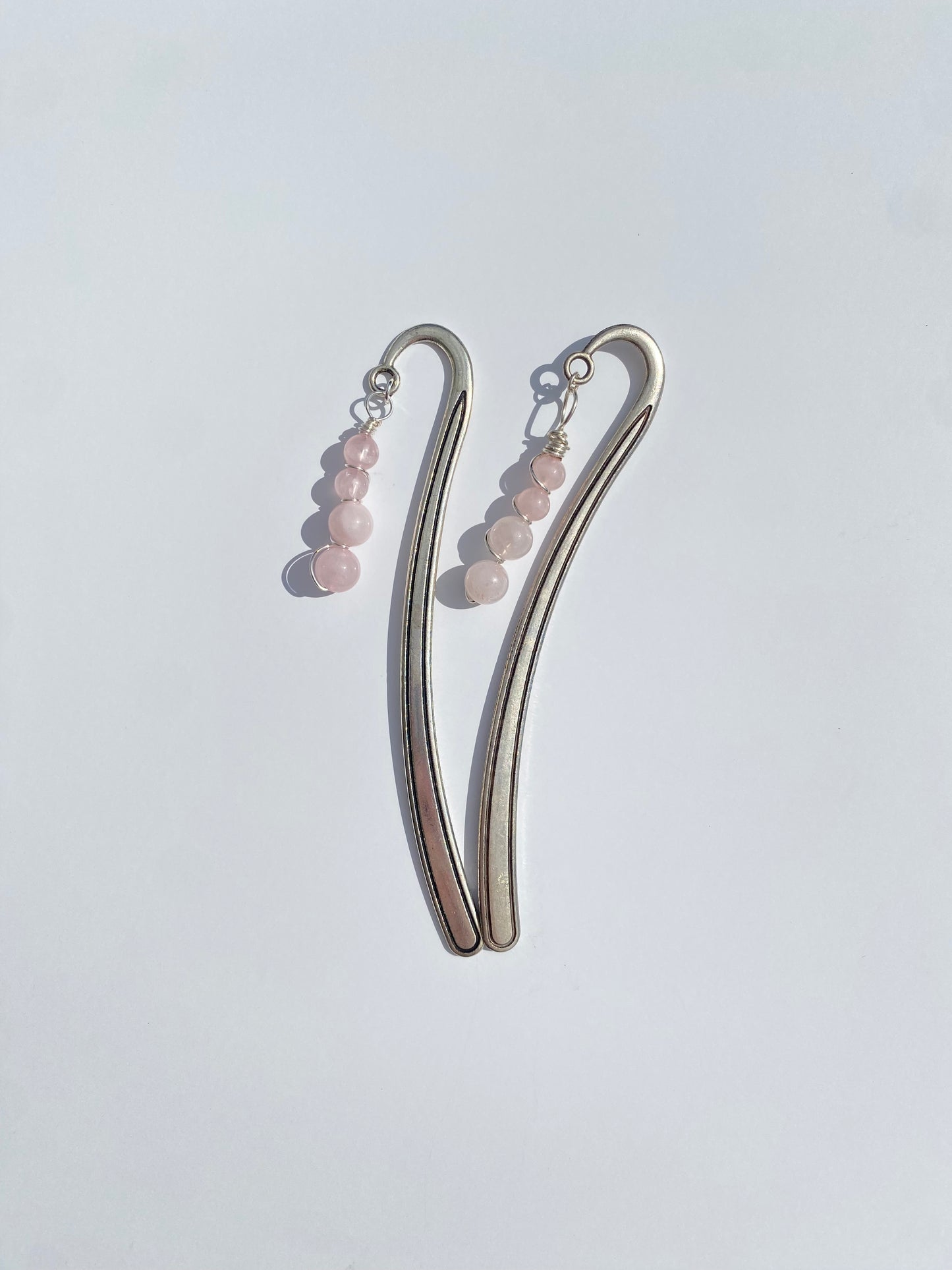 Rose Quartz Bookmark